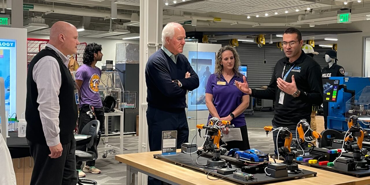 U.S. Sen. Cornyn announces new reentry legislation at ACC